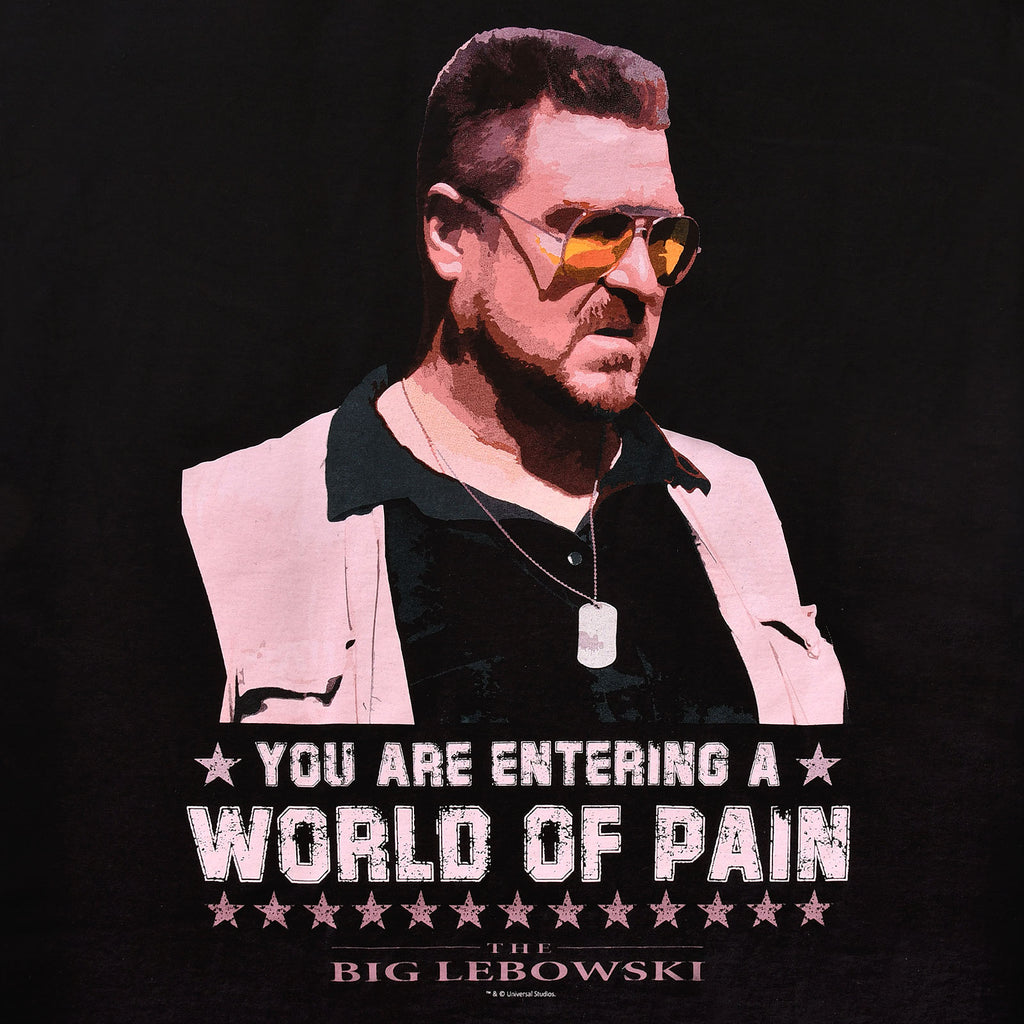 Produktbild The Big Lebowski - World of Pain T-Shirt schwarz