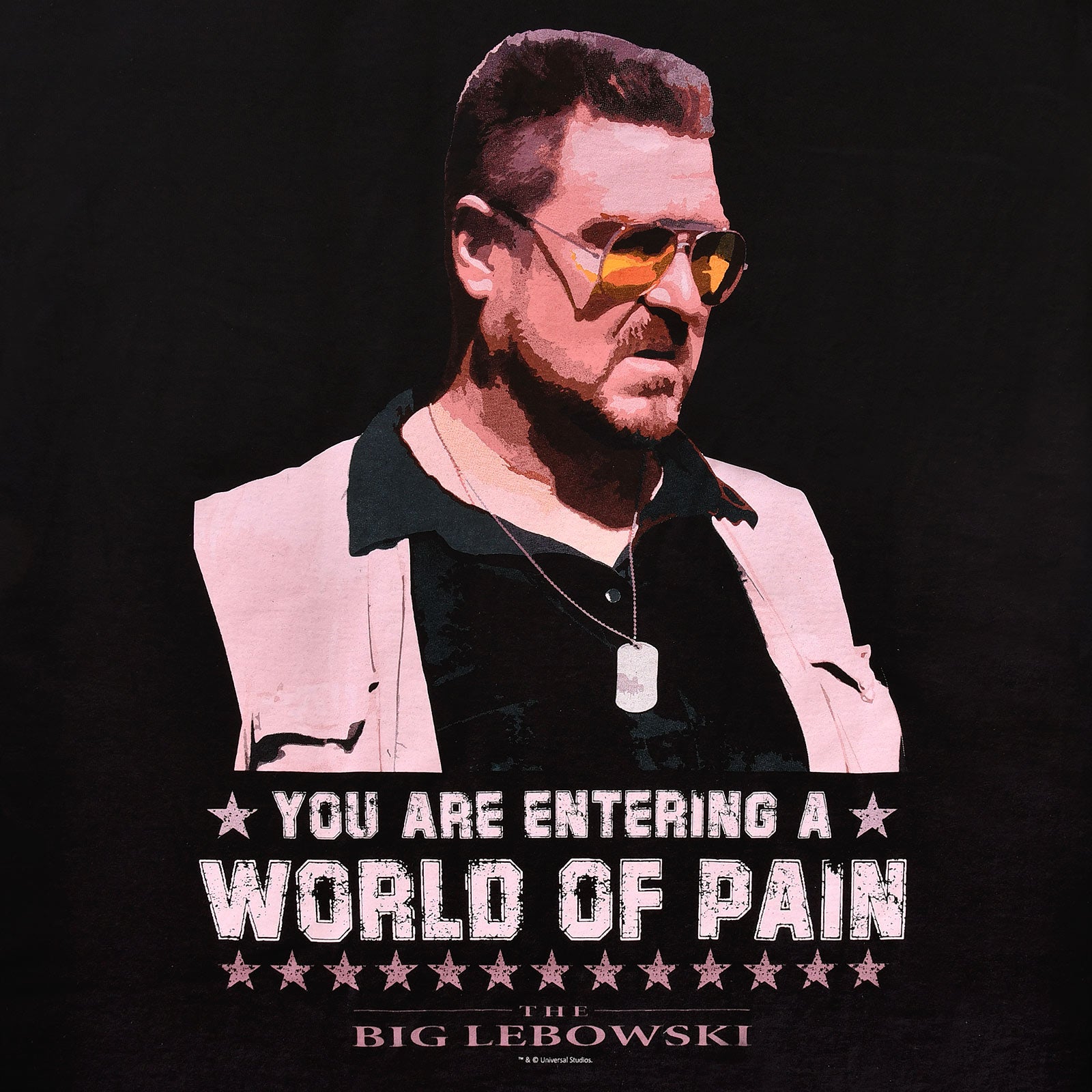 Produktbild The Big Lebowski - World of Pain T-Shirt schwarz