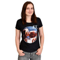 Produktbild E.T. und Gertie T-Shirt Damen schwarz