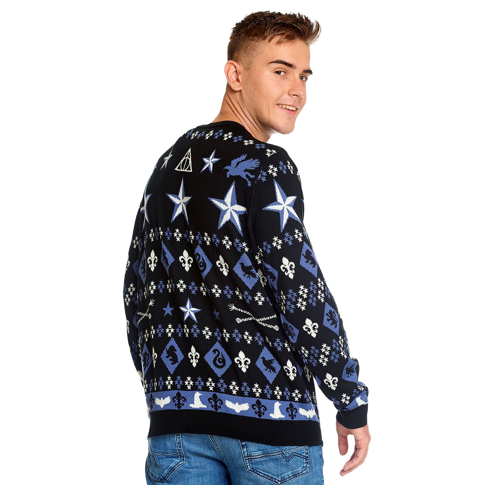 Produktbild Harry Potter - Hogwarts Wappen Strickpullover