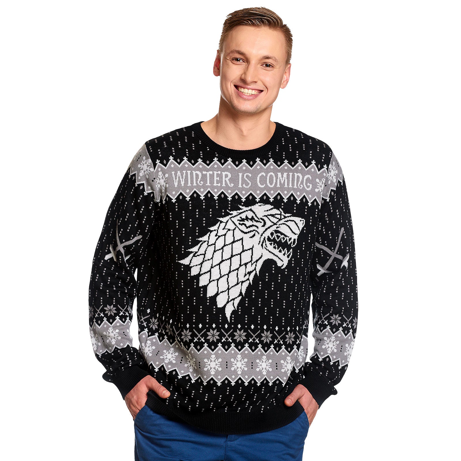 Produktbild Game of Thrones - Stark Wappen Strickpullover