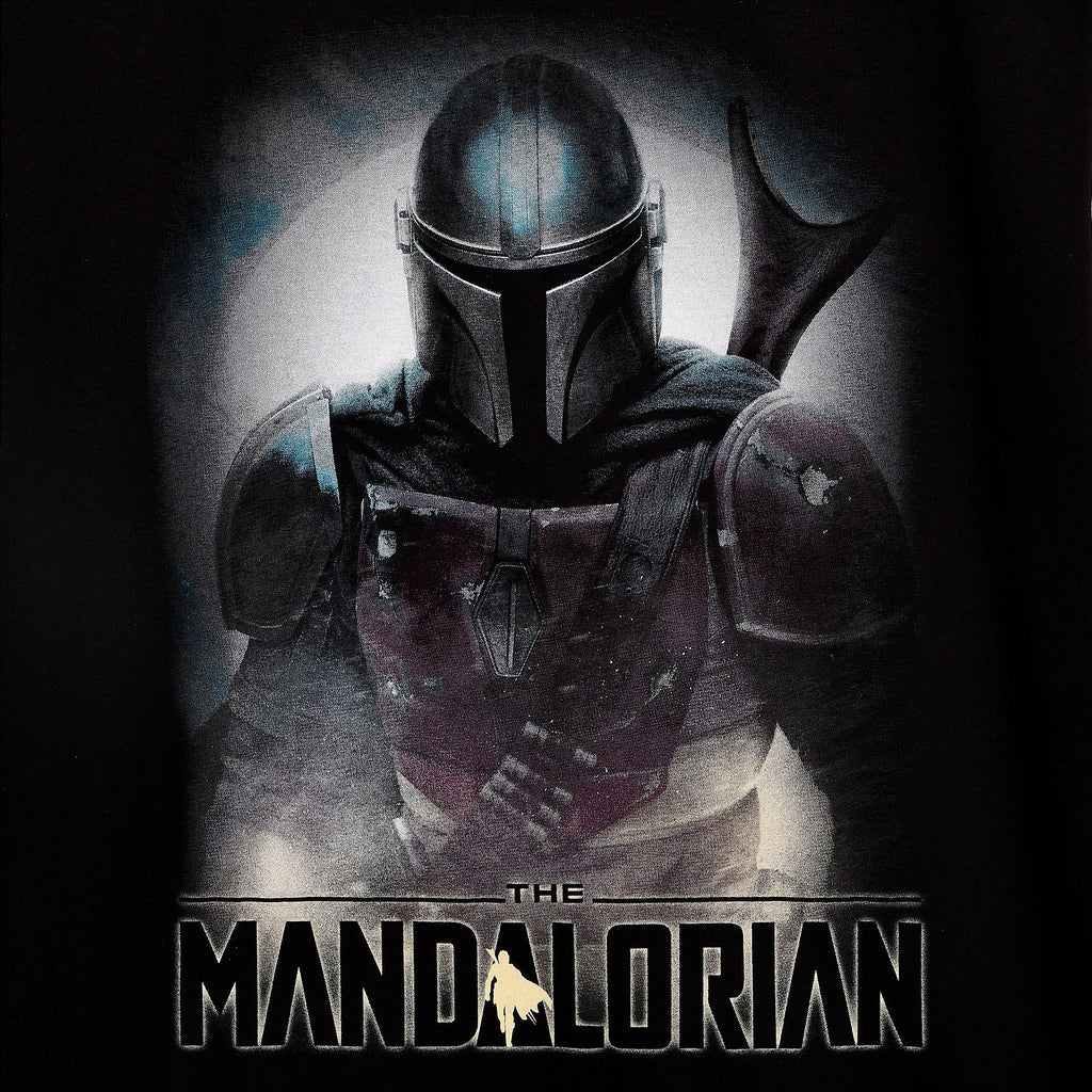 Produktbild The Mandalorian Fighter T-Shirt schwarz - Star Wars