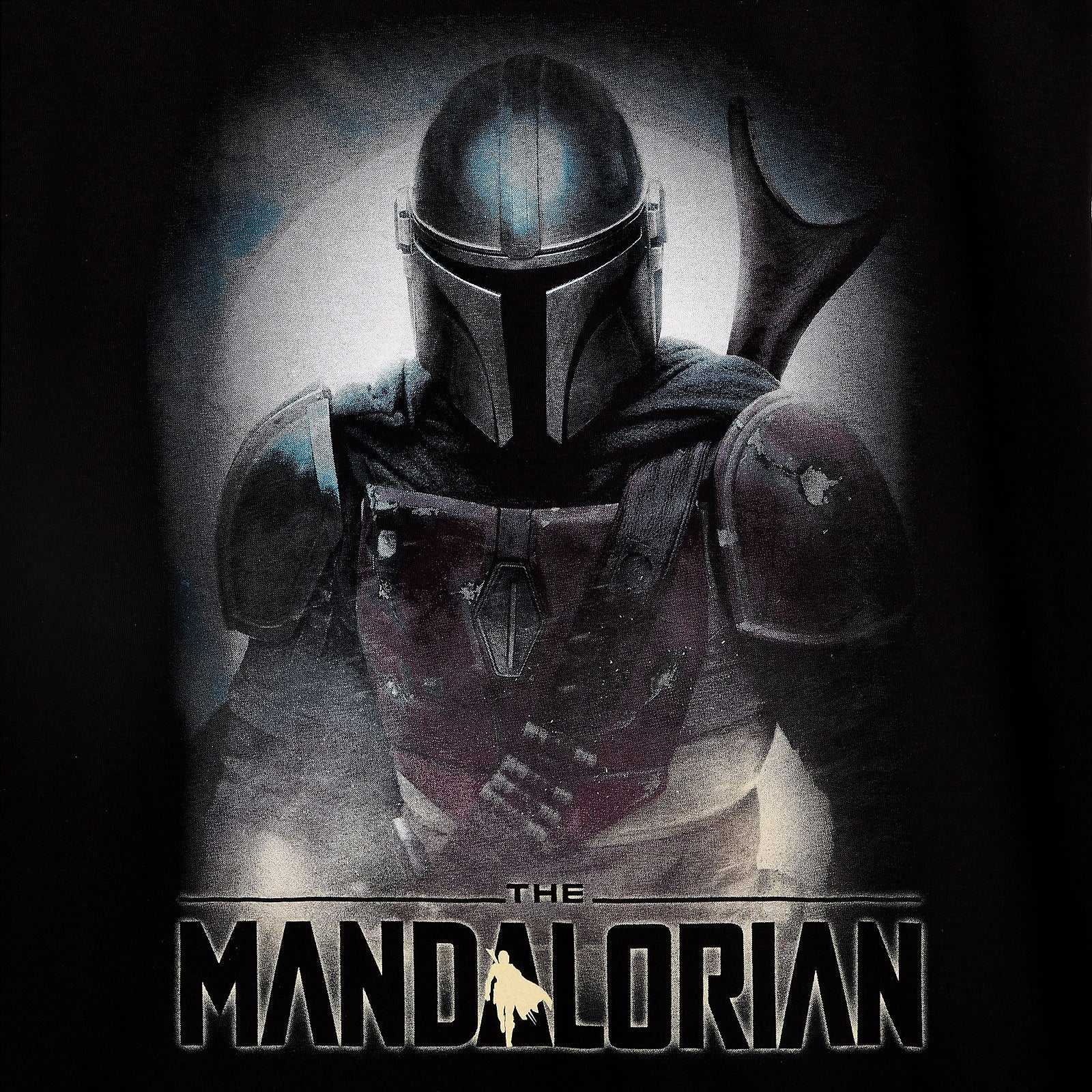 Produktbild The Mandalorian Fighter T-Shirt schwarz - Star Wars
