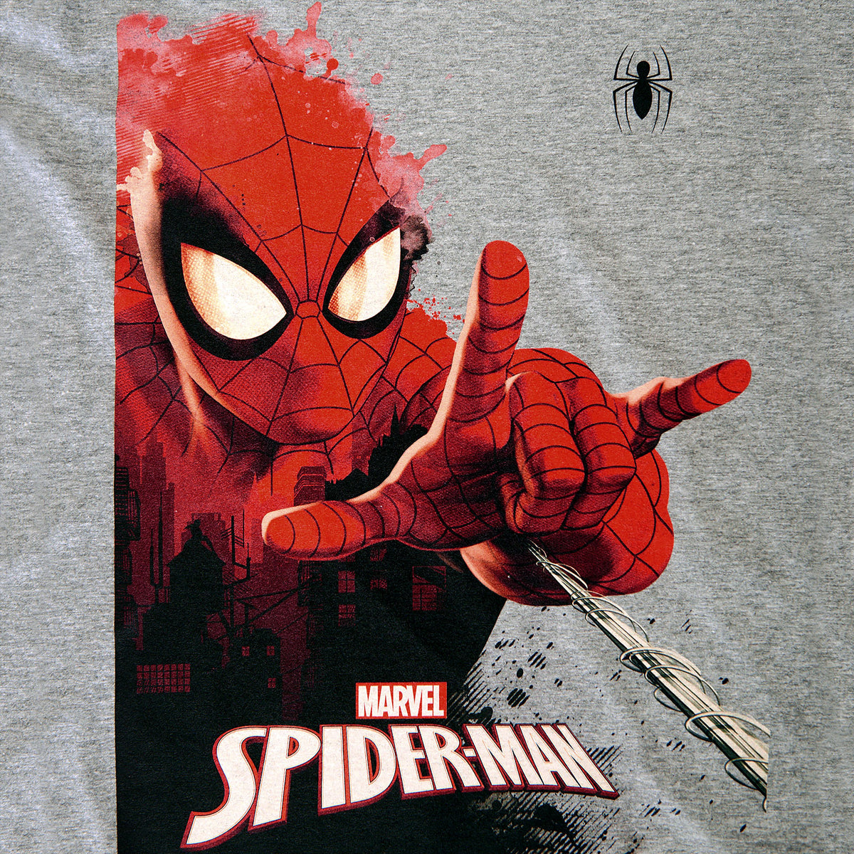 Produktbild Spider-Man - Attack T-Shirt grau