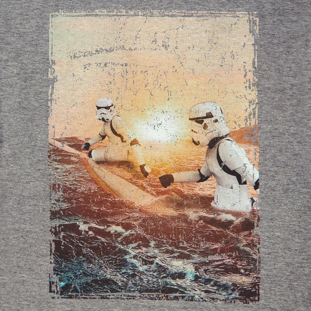 Produktbild Original Stormtrooper Sunrise Surfers T-Shirt grau