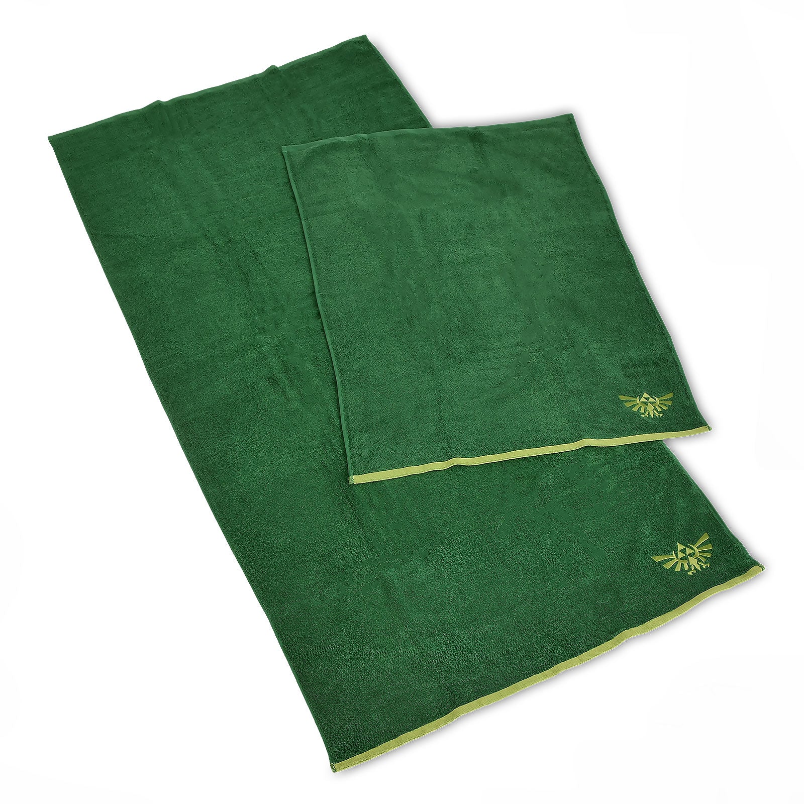 Produktbild Zelda - Hyrule Logo Handtücher mit Waschlappen 3er Set