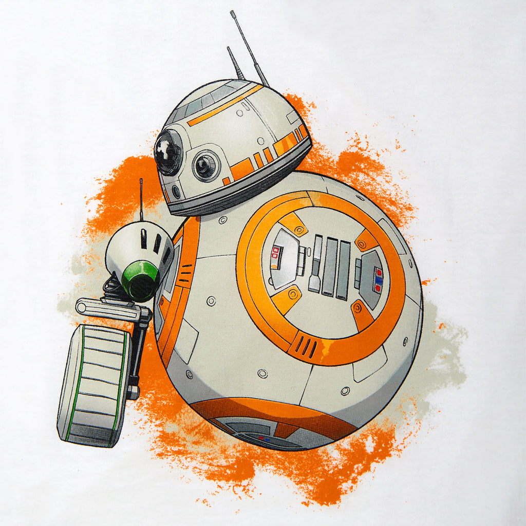 Produktbild Star Wars - Rolling Droids T-Shirt Damen weiß