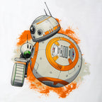 Produktbild Star Wars - Rolling Droids T-Shirt Damen weiß