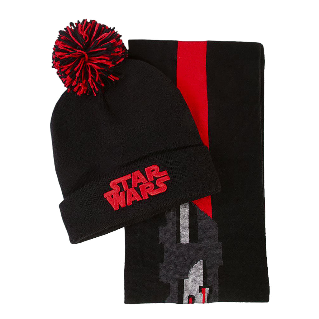 Produktbild Star Wars - Darth Vader Mütze und Schal Geschenk Set