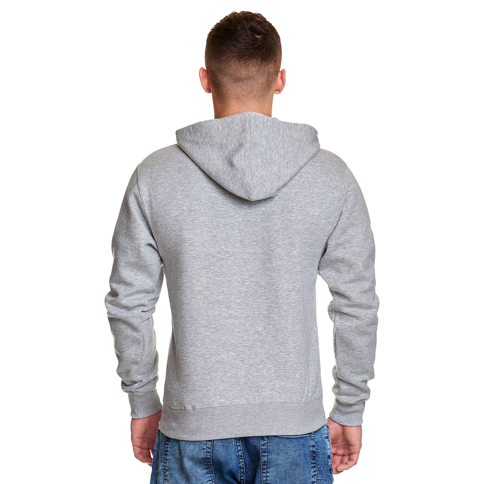 Produktbild Harry Potter - Hogwarts Wappen Hoodie grau