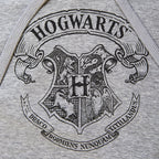 Produktbild Harry Potter - Hogwarts Wappen Hoodie grau