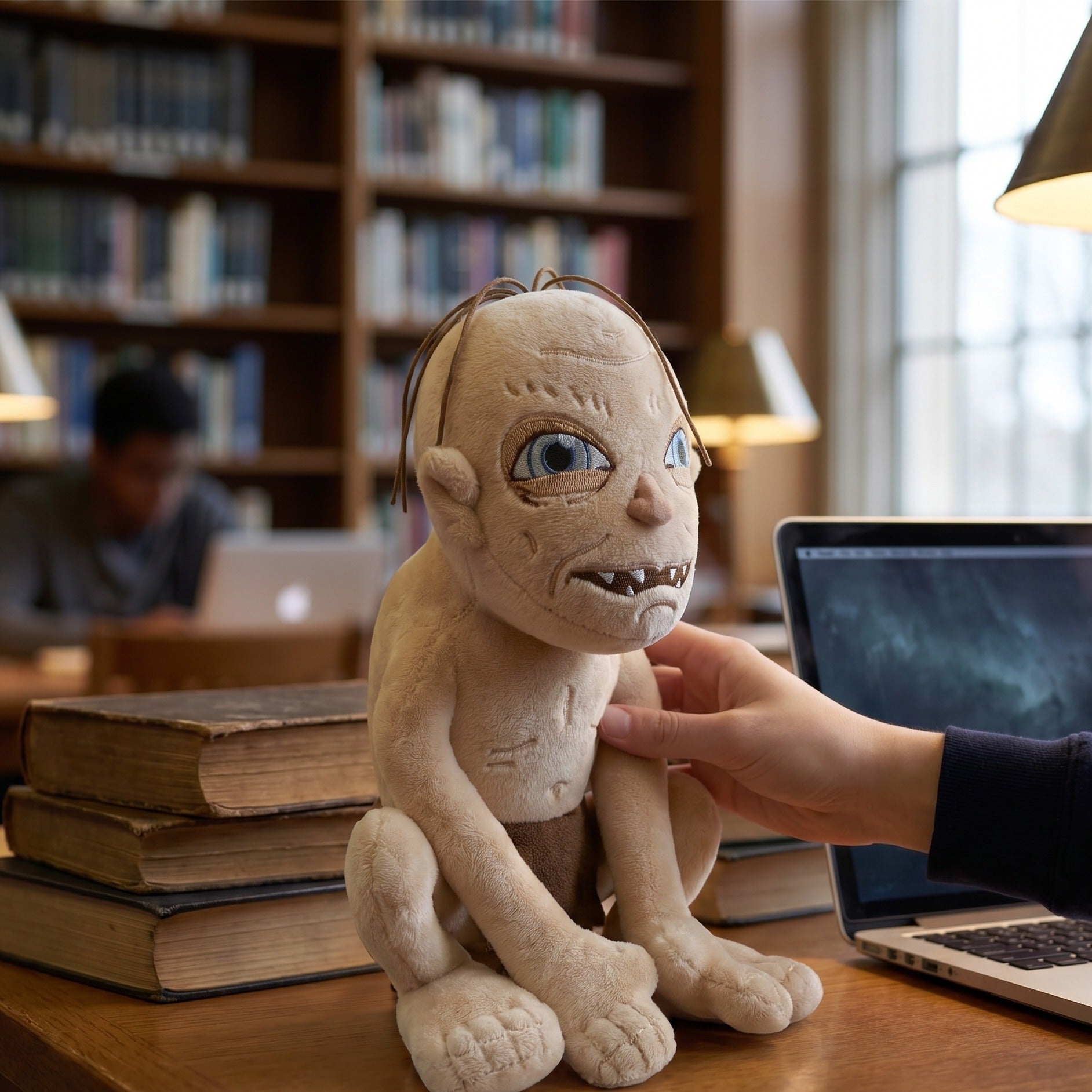 Produktbild Der Herr der Ringe - Gollum Plüsch Figur 23 cm