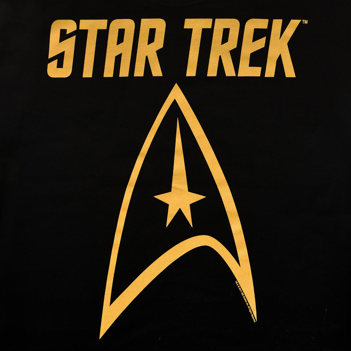 Produktbild Star Trek - Logo T-Shirt schwarz