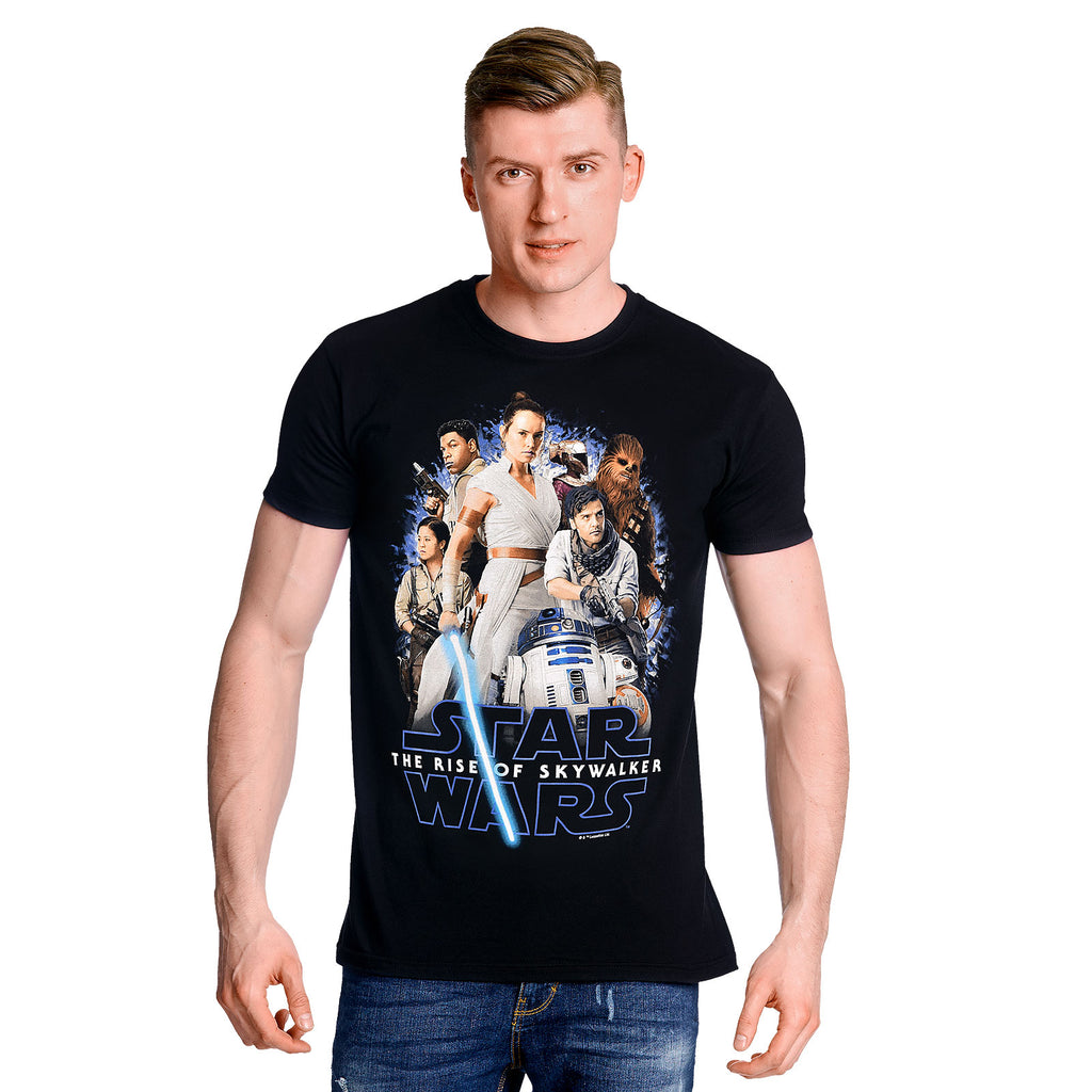 Produktbild Star Wars - The Rise of Skywalker Collage T-Shirt schwarz