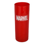 Produktbild Marvel Logo Glas rot