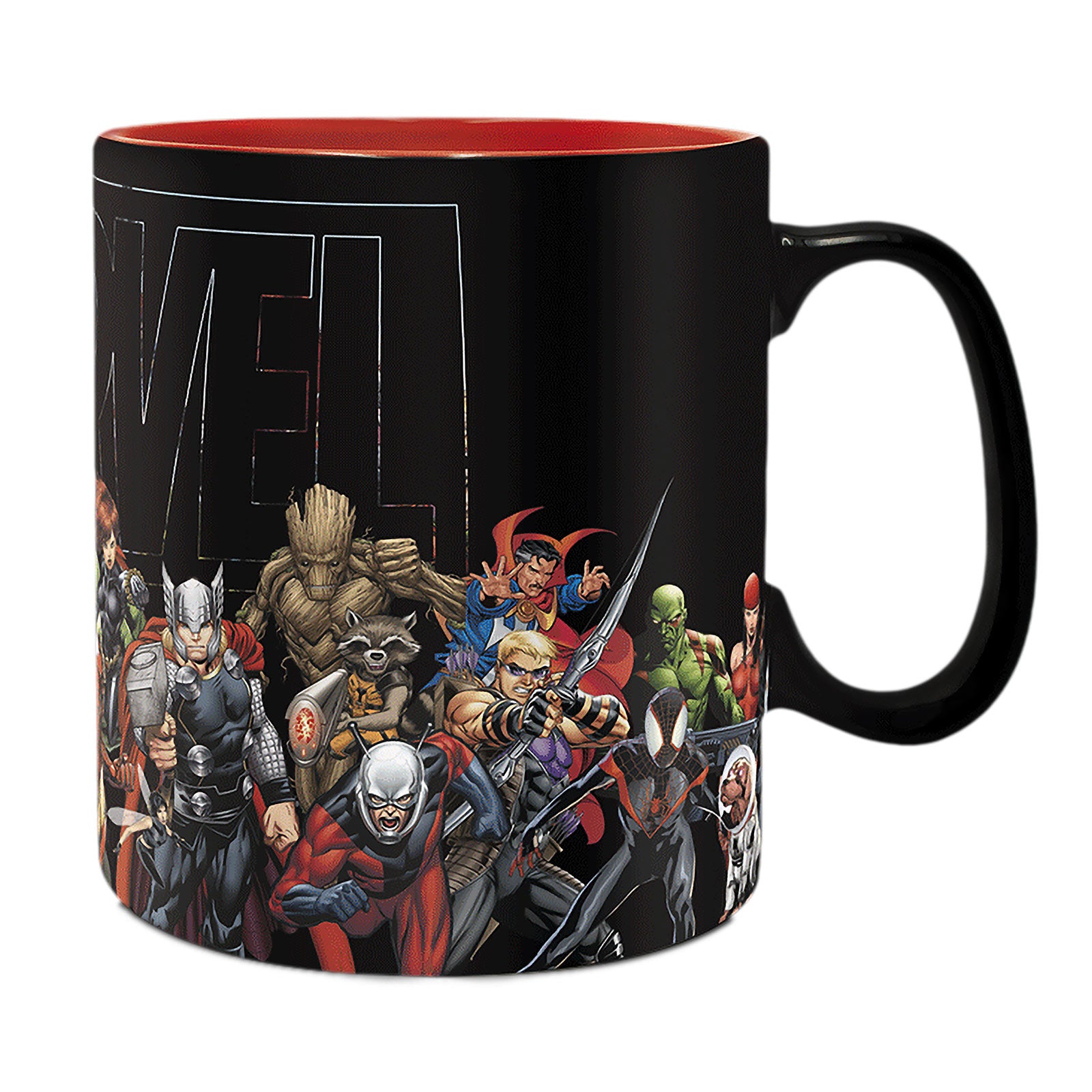 Produktbild Marvel - Heroes Thermoeffekt Tasse