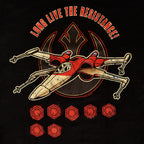 Produktbild Star Wars - Long Live The Resistance T-Shirt schwarz