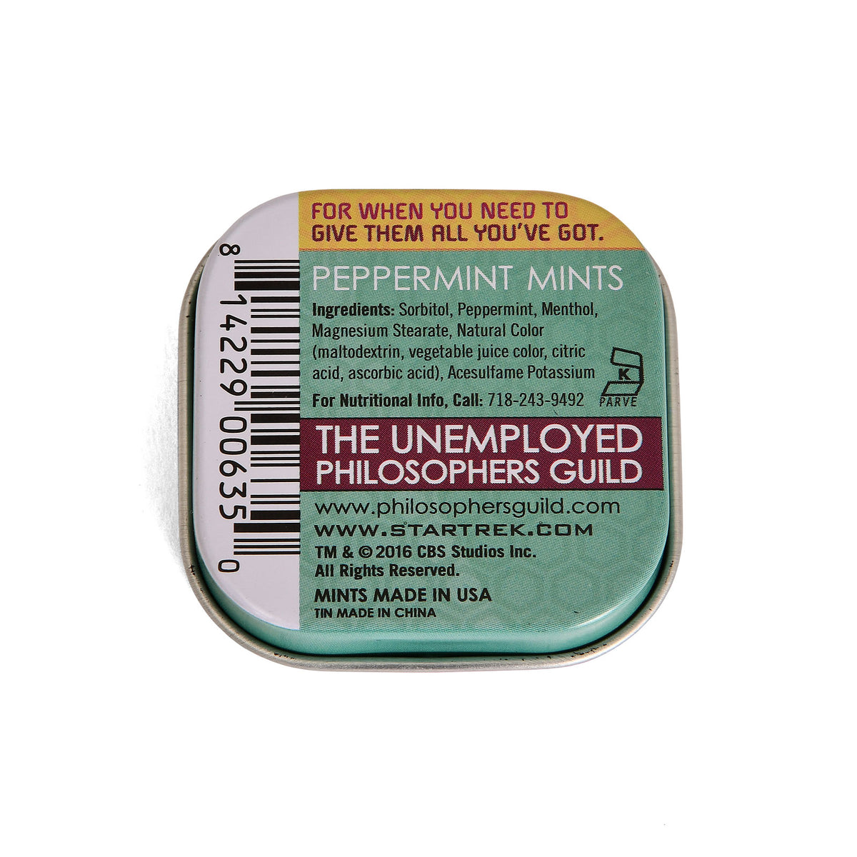 Produktbild Star Trek - Dilithium Kristall Minzbonbons