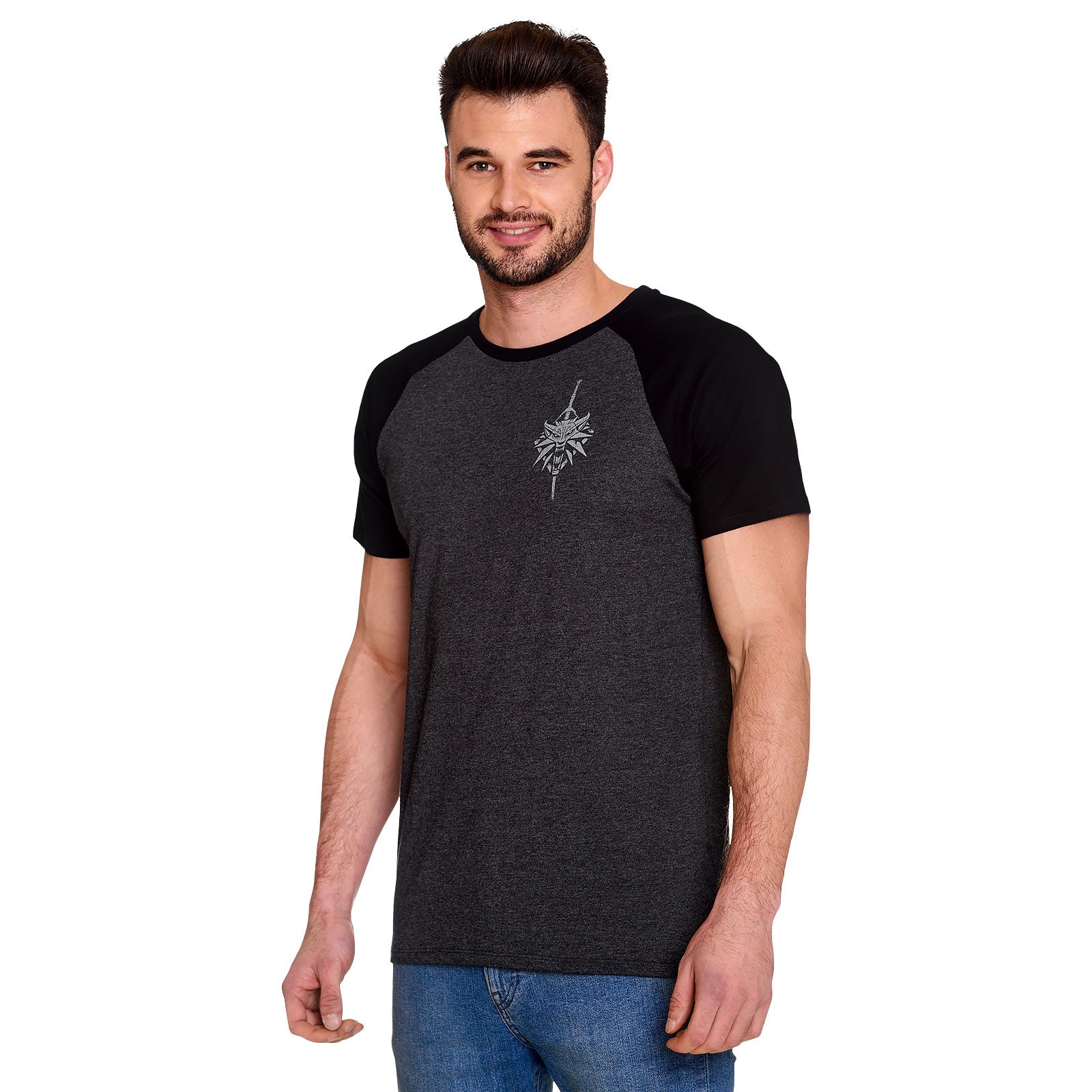 Produktbild Witcher - School of the Wolf T-Shirt grau