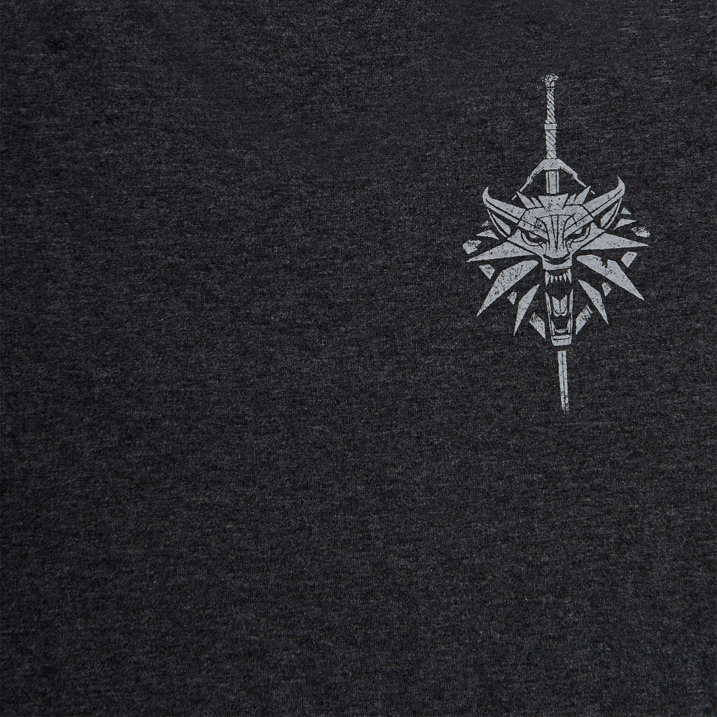 Produktbild Witcher - School of the Wolf T-Shirt grau