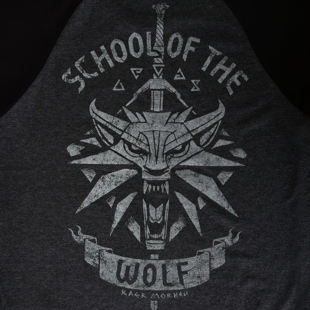 Produktbild Witcher - School of the Wolf T-Shirt grau