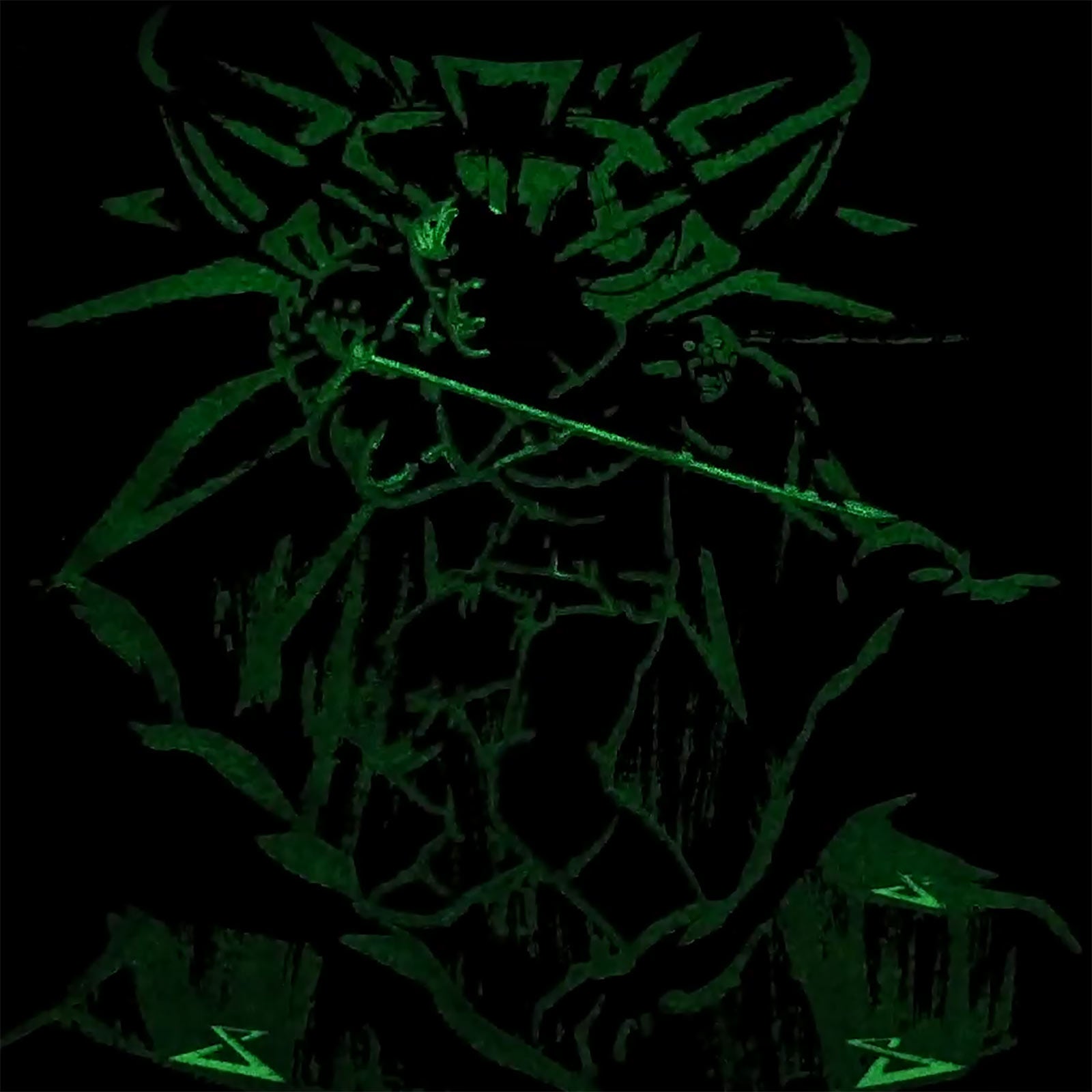 Produktbild Witcher - Geralt Schlächter von Blaviken Glow in the Dark T-Shirt schwarz