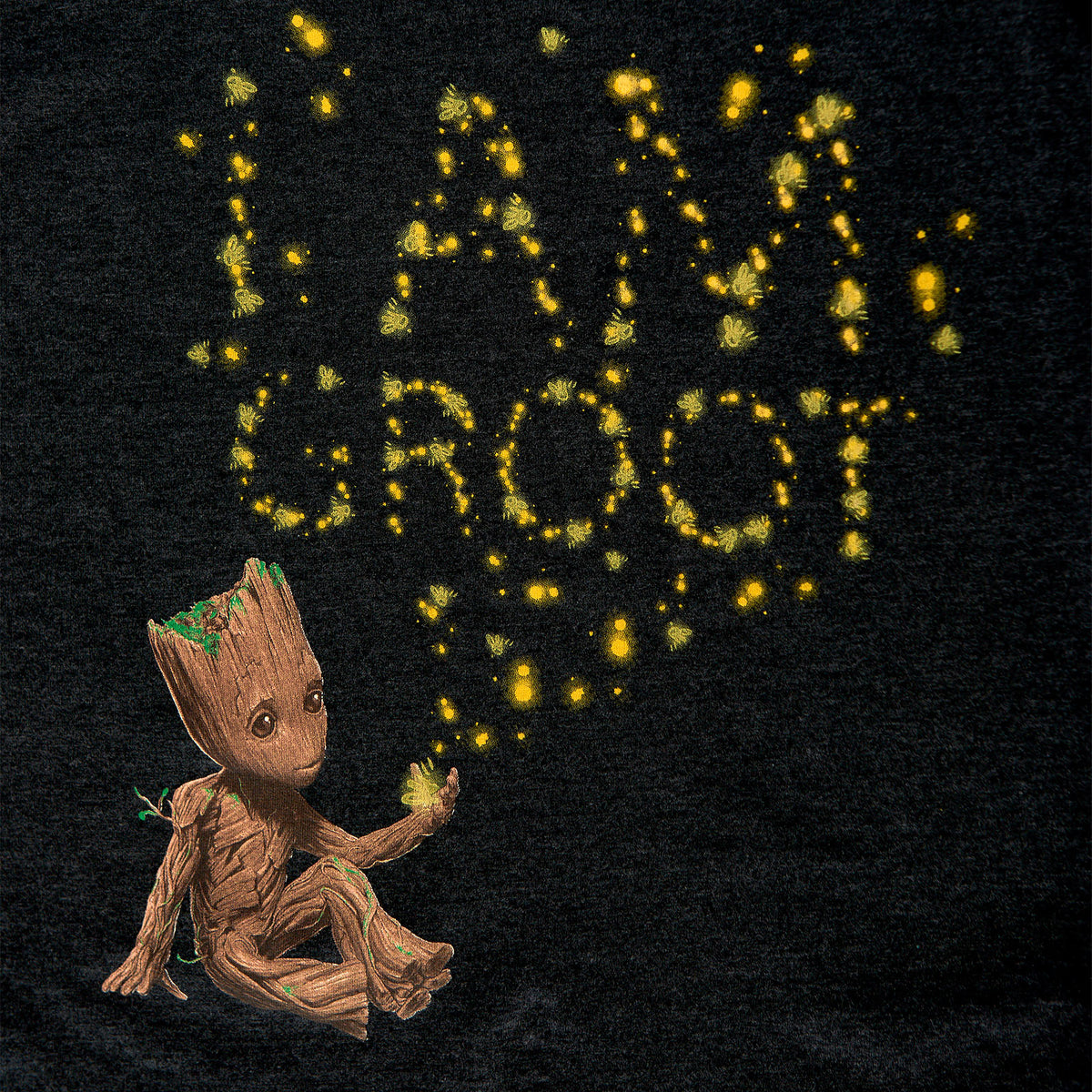 Produktbild Guardians of the Galaxy - Groot Glow in the Dark T-Shirt Kinder grau