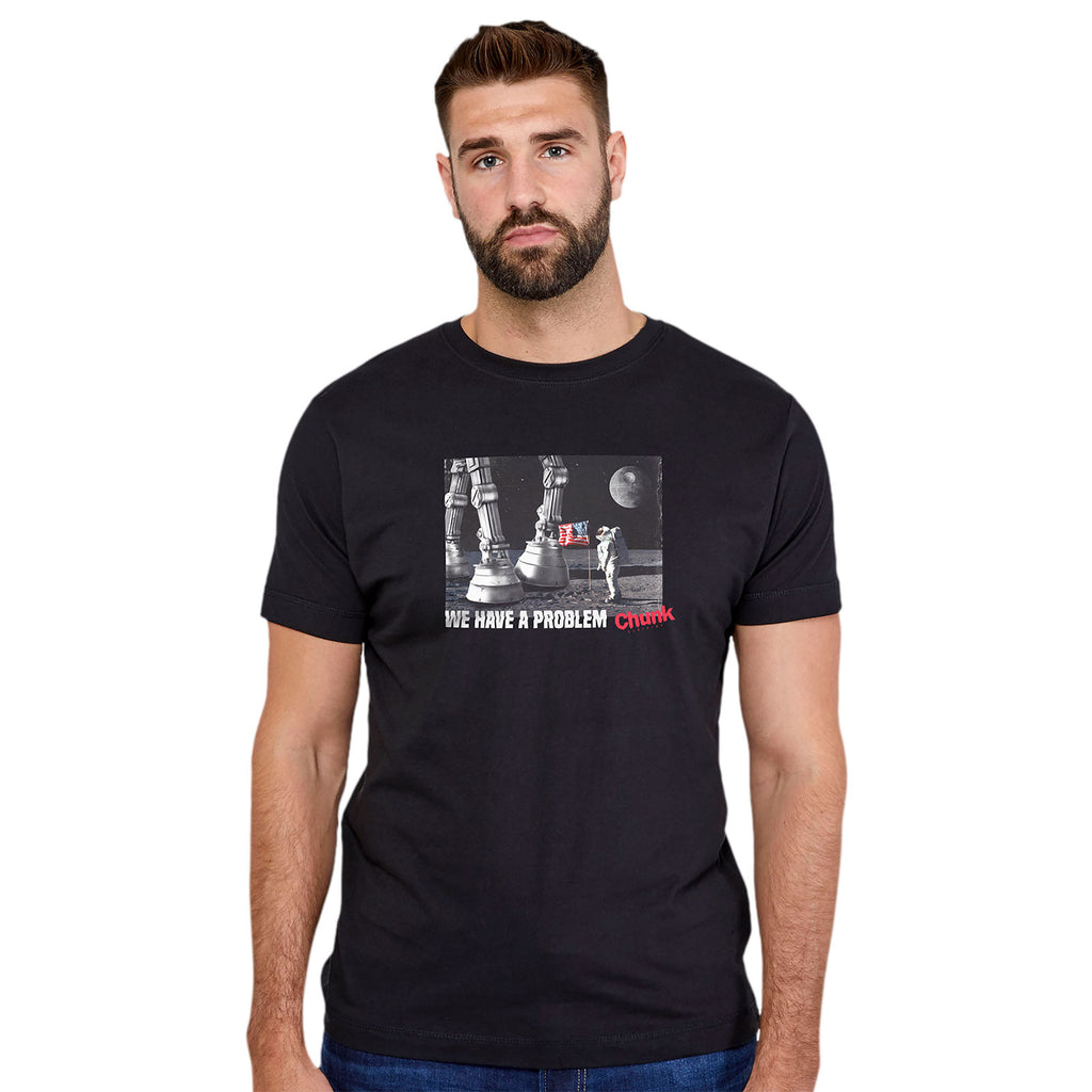 Produktbild Houston We Have a Problem T-Shirt für Star Wars Fans schwarz