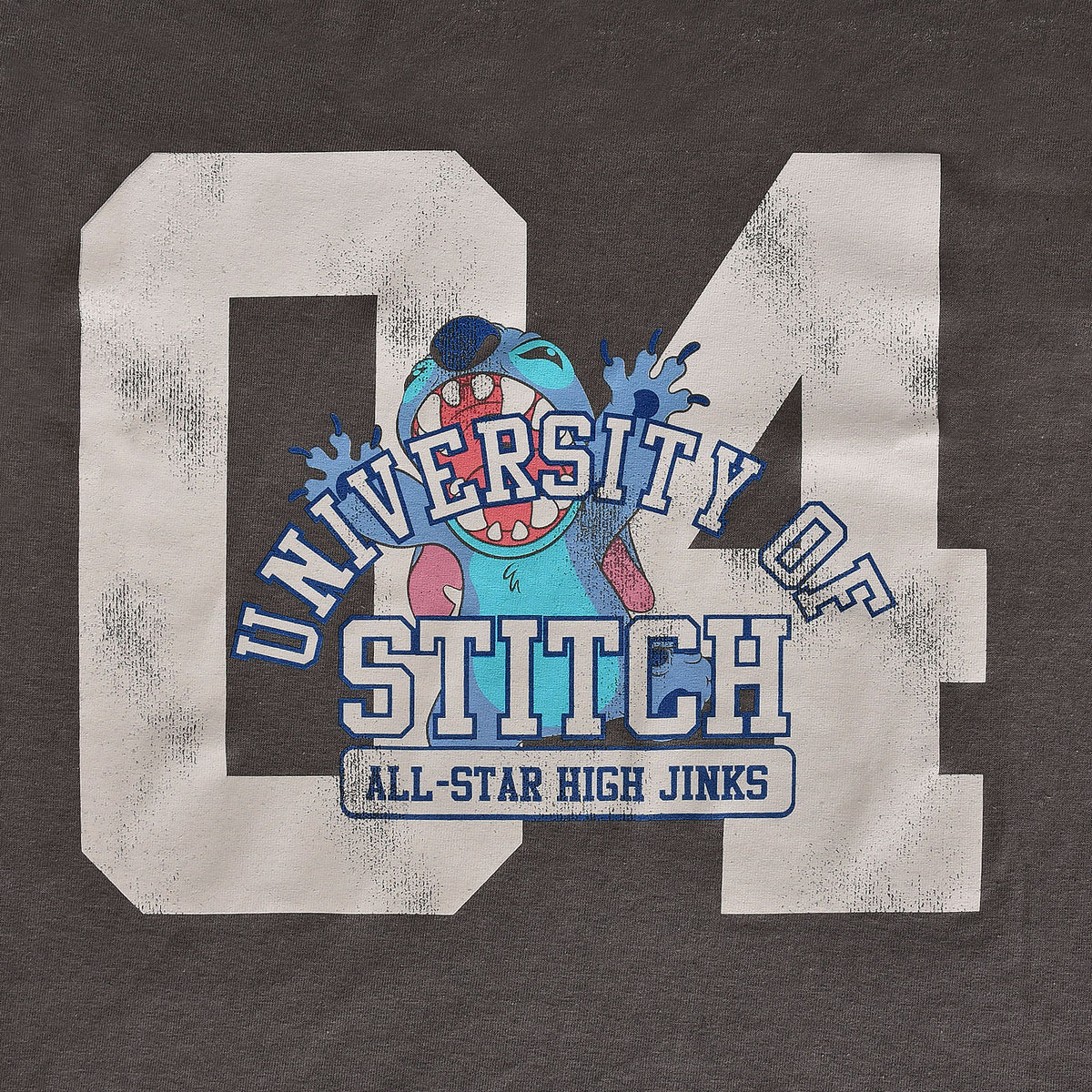 Produktbild Lilo & Stitch - University of Stitch T-Shirt grau