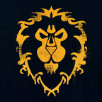 Produktbild World of Warcraft - Alliance Spray Logo T-Shirt blau