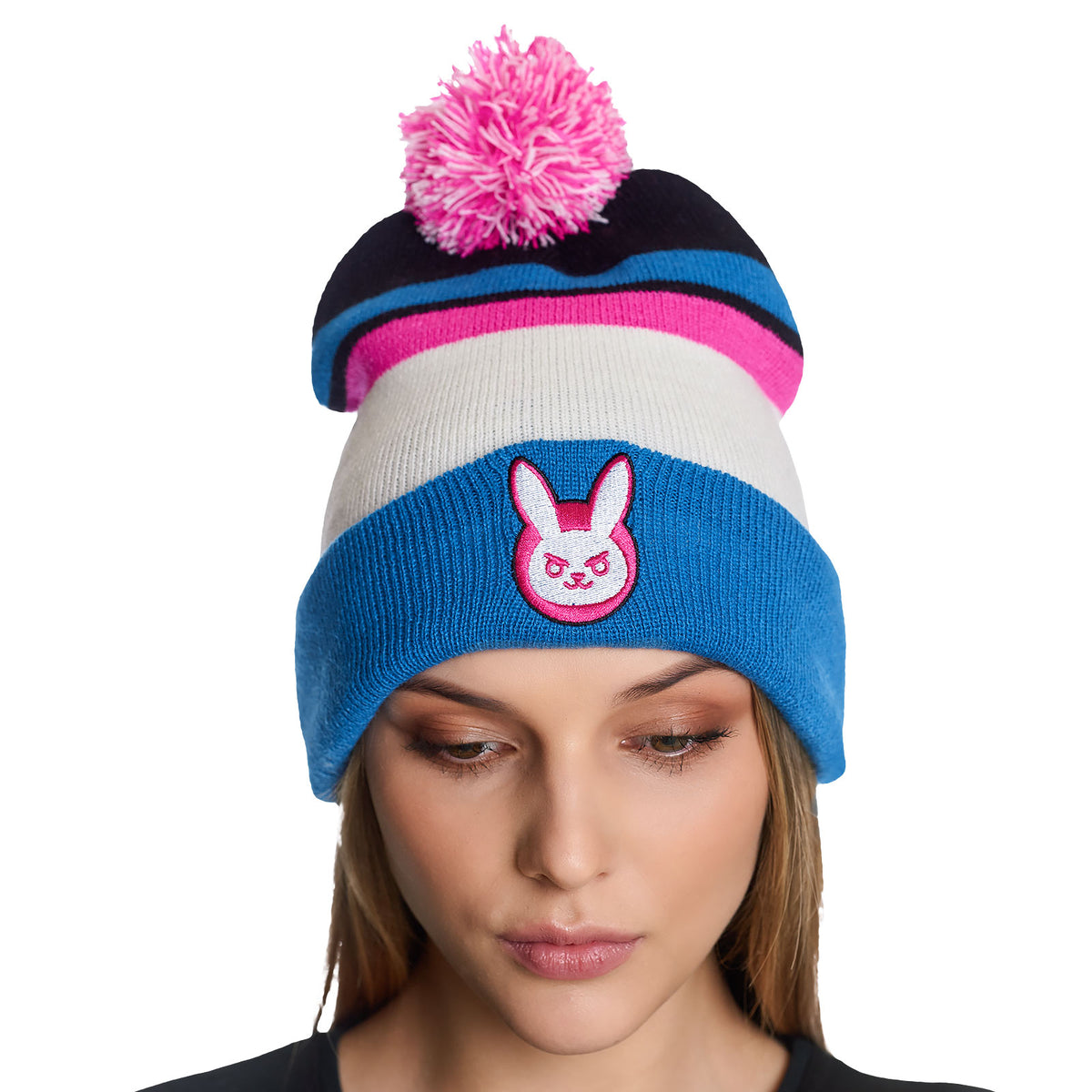 Produktbild Overwatch - D.VA Bunny Mütze mit Bommel
