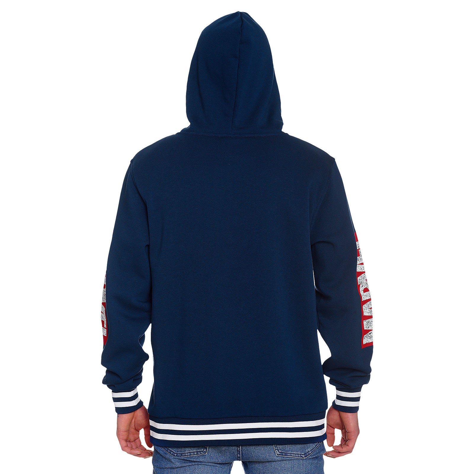 Produktbild Captain America - Shield Distressed Logo Hoodie blau