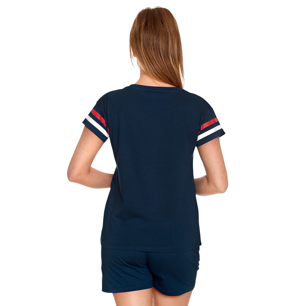 Produktbild Captain America - Shield Logo Pyjama kurz Damen