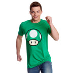 Produktbild Super Mario - 1 UP Pilz T-Shirt grün