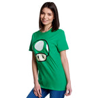Produktbild Super Mario - 1 UP Pilz T-Shirt grün