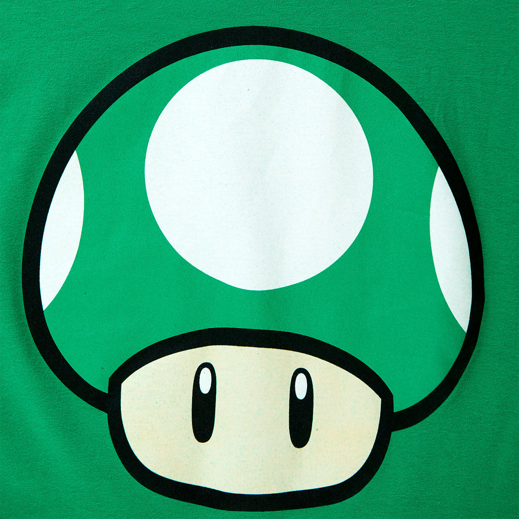 Produktbild Super Mario - 1 UP Pilz T-Shirt grün
