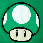 Produktbild Super Mario - 1 UP Pilz T-Shirt grün