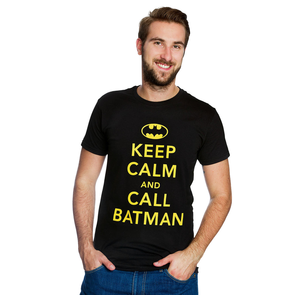 Produktbild Batman - Keep Calm T-Shirt schwarz