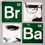 Produktbild Breaking Bad - Squares T-Shirt grau