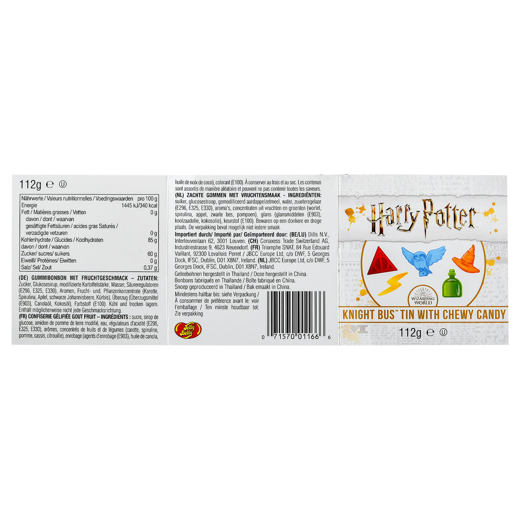 Produktbild Harry Potter - Fahrender Ritter Fruchtgummi Dose