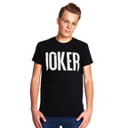 Produktbild Joker Distressed Logo T-Shirt schwarz