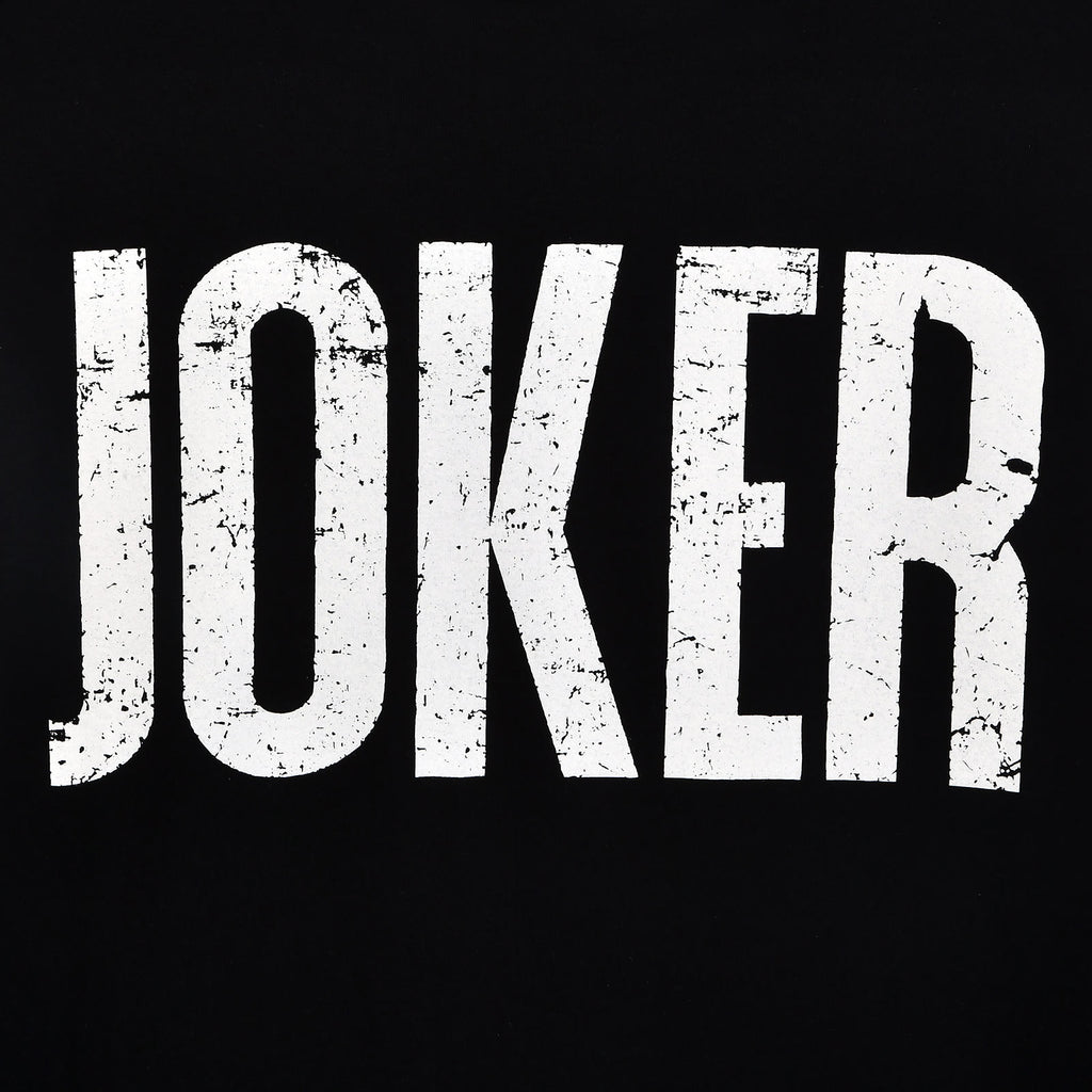 Produktbild Joker Distressed Logo T-Shirt schwarz