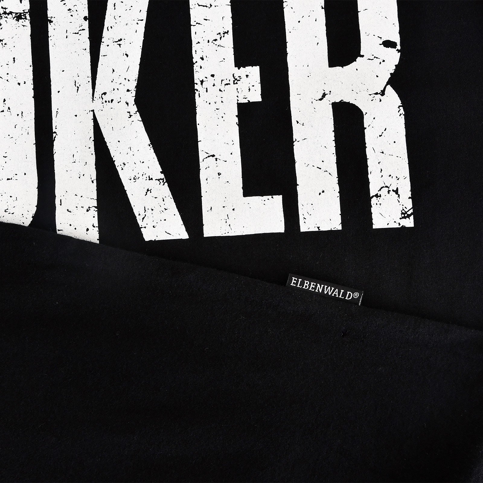 Produktbild Joker Distressed Logo T-Shirt schwarz