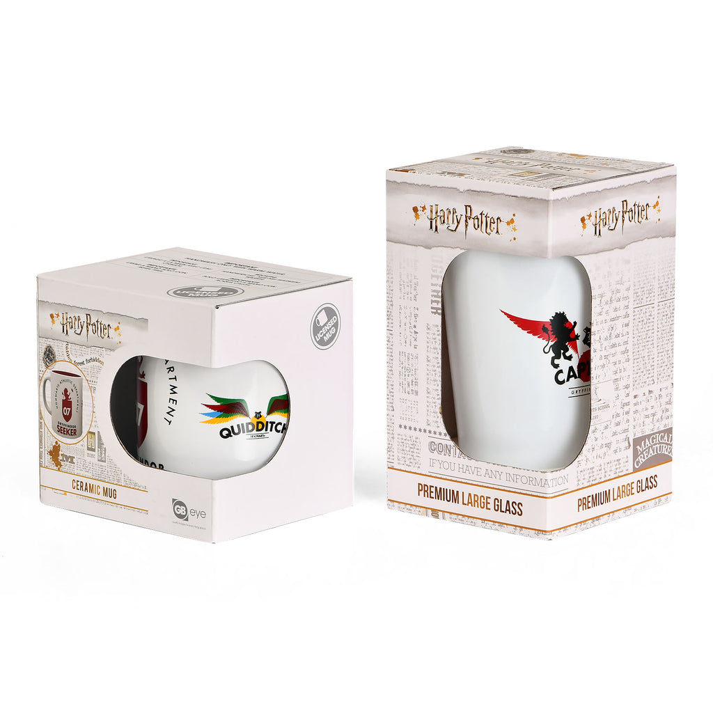 Produktbild Harry Potter - Hogwarts Quidditch Geschenkset