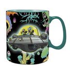 Produktbild Rick and Morty - Spaceship Thermoeffekt Tasse