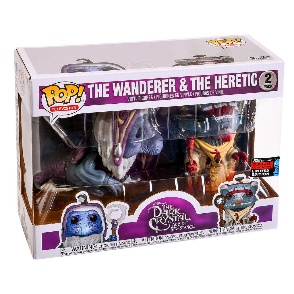 Produktbild Der dunkle Kristall - Heretic & Wanderer Funko Pop Figuren