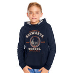 Produktbild Harry Potter - Hogwarts School Kinder Hoodie blau