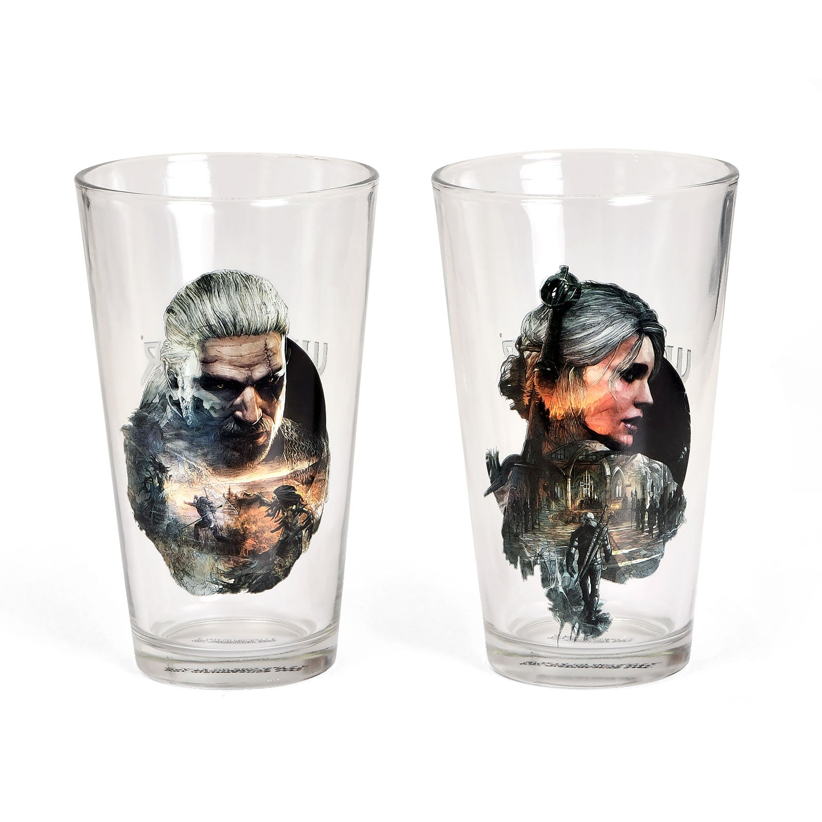 Produktbild Witcher - Geralt & Ciri Gläserset