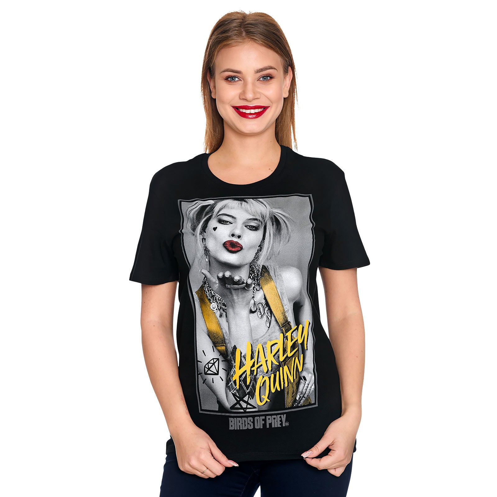 Produktbild Birds of Prey - Harley Kiss T-Shirt schwarz