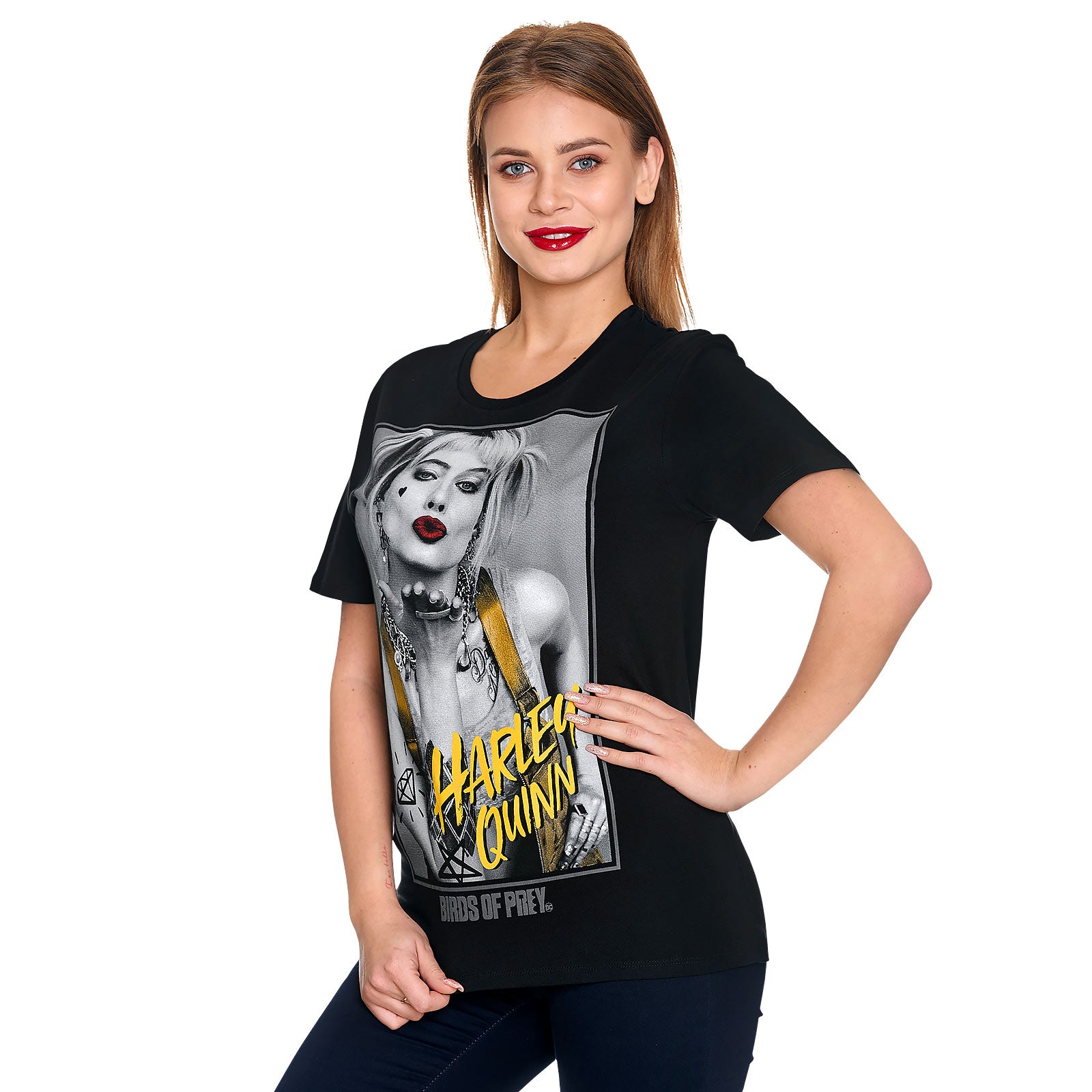 Produktbild Birds of Prey - Harley Kiss T-Shirt schwarz